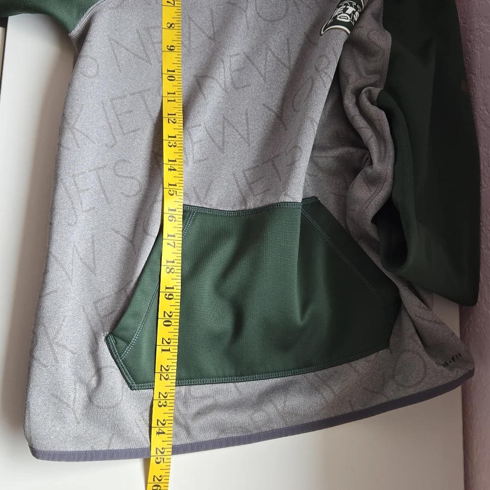 Nike New York Jets Therma Fit Youth Medium NFL Hoodie Sweatshirt Team Apparel‎